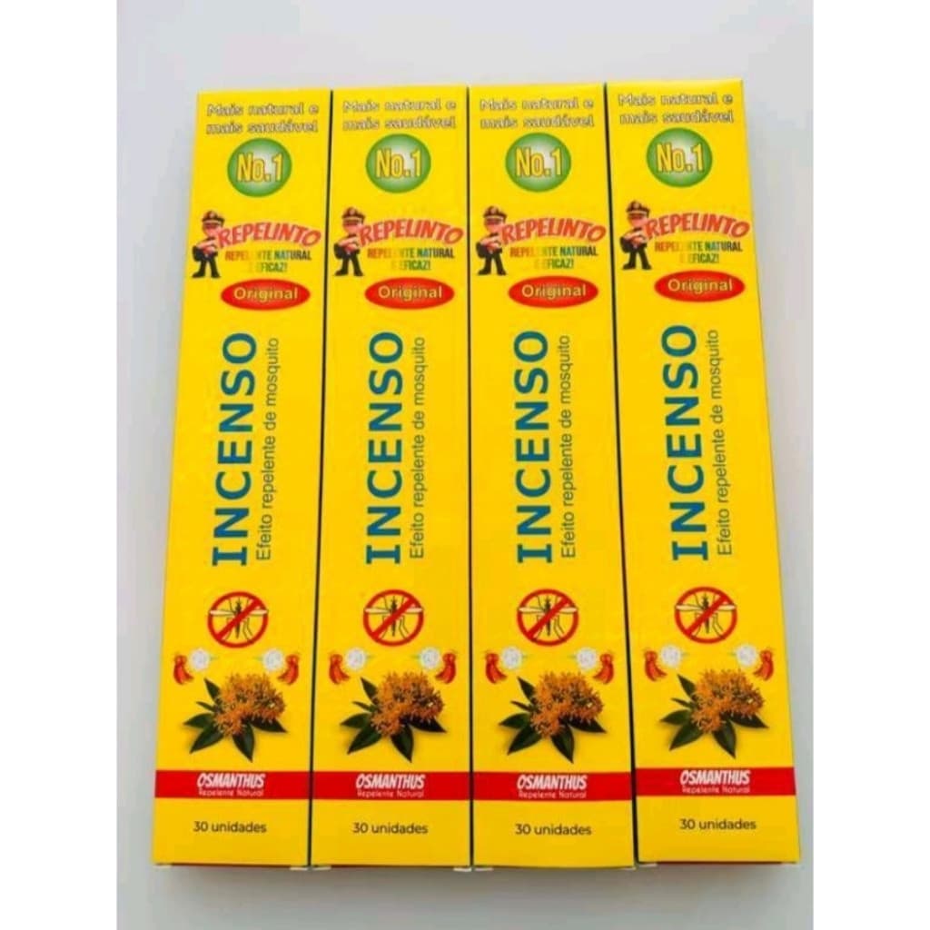 30pcs  Palitos Incenso Repelente mata/moscas kit com 3 caixas Fragrância Osmanthus