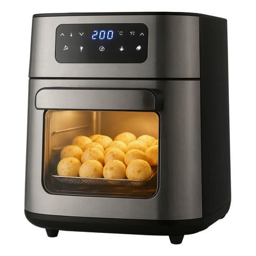 Fritadeira Elétrica 1700w Air Fryer Digital Cesto 12 Litros 110v/220v