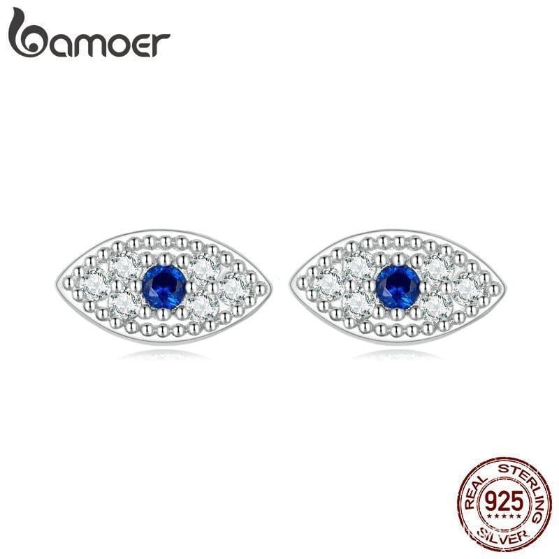 Bamoer 1 Par De Brincos De Tarraxa De Prata Esterlina 925 Diabo/Joias/Presentes Para Mulheres