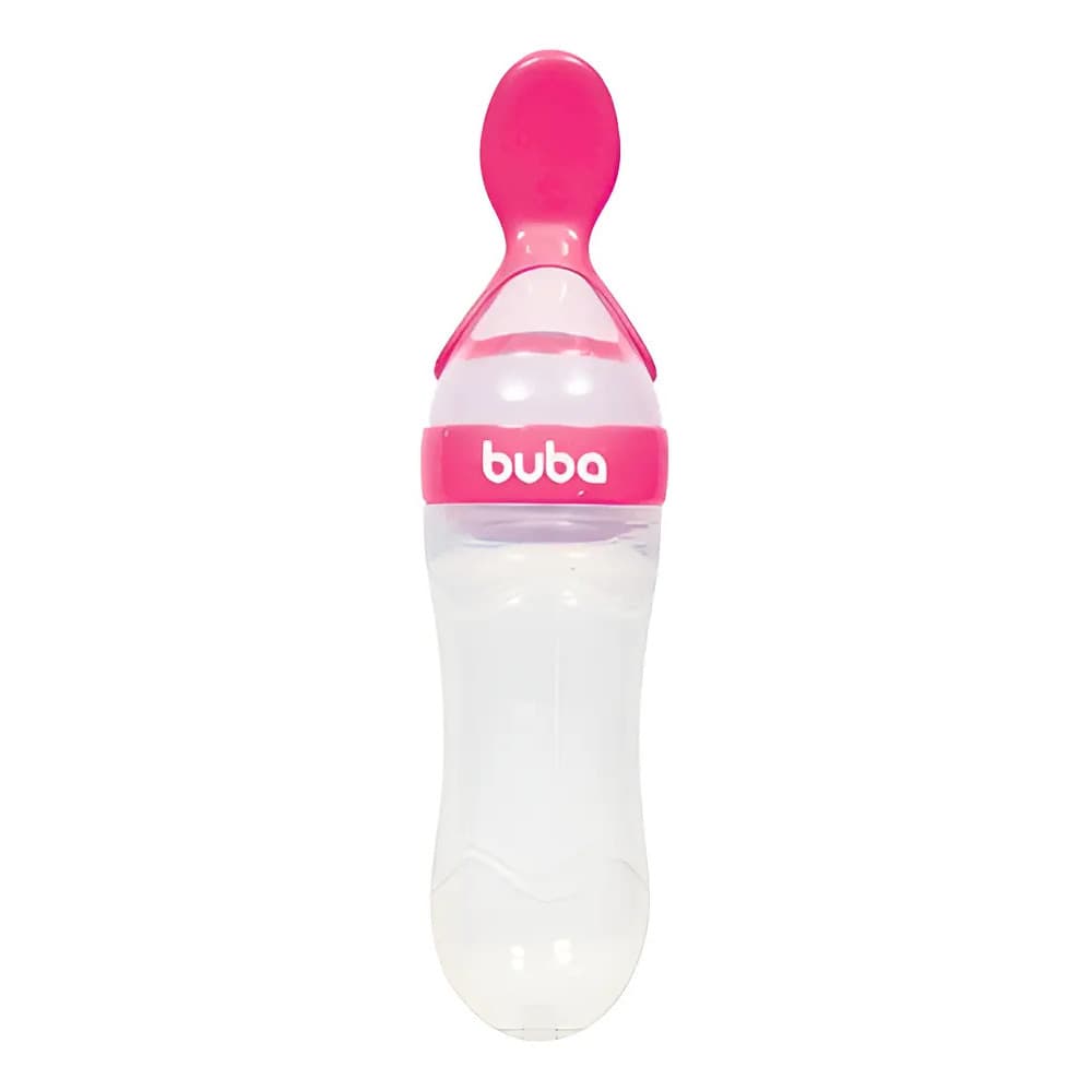 Mamadeira Colher Dosadora 90ml - Buba - Rosa