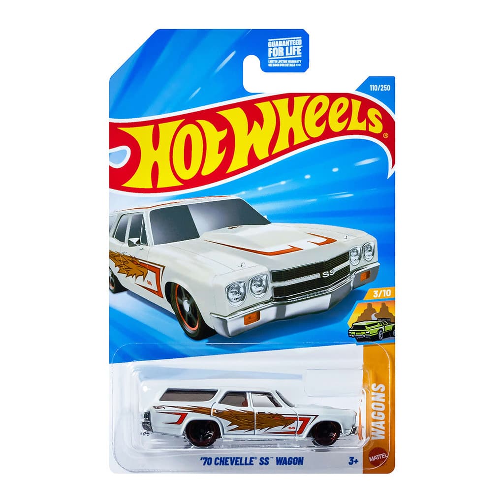 Carrinho Hot Wheels 70 Chevelle SS Wagon 2026 Lote E JJJ70 3/10