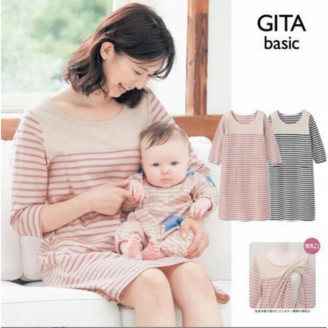 Amamentação vestido de enfermagem enfermagem enfermagem outono verão mulheres grávidas roupas de confinamento pijamas de