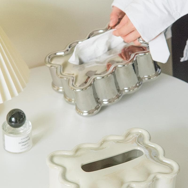 Estilo Designer caixa de tecido ins estilo luz criativa estilo luxo Design doméstico caixa tecido sala estar mesa café j