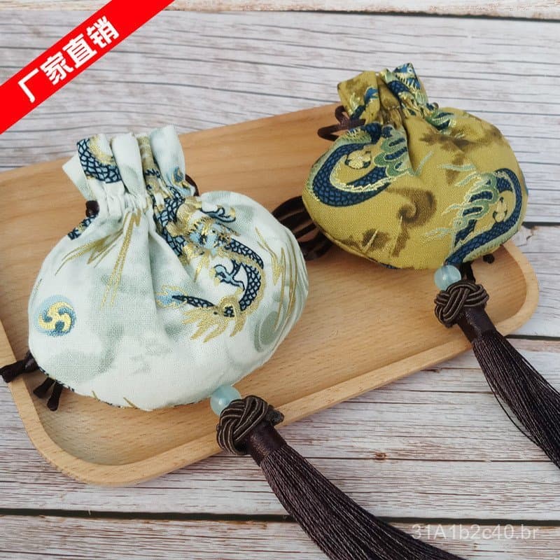 Venda por atacado de sachês tradicionais de estilo chinês para o Festival do Barco Dragão, bolsas vazias portáteis de al