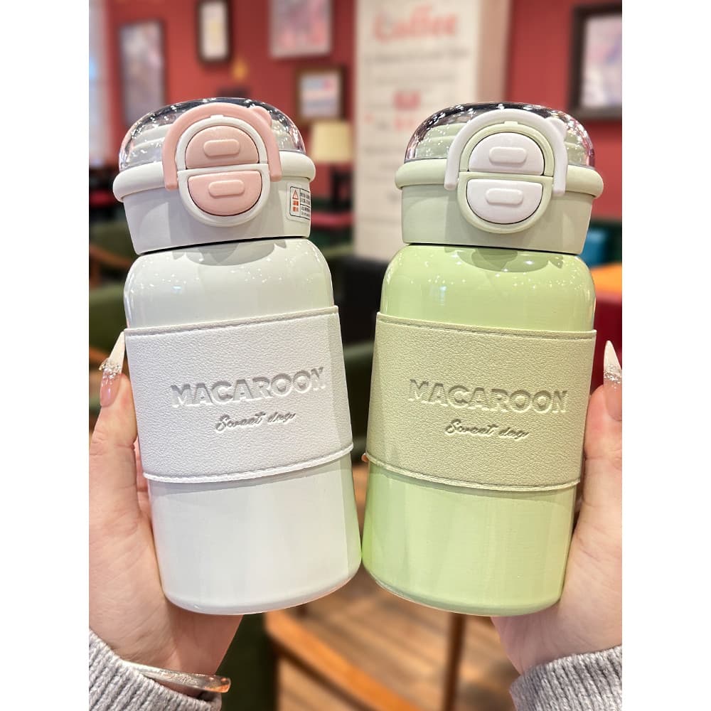 Copo térmico duplo simples para beber, aço inoxidável 316, bonito, menina, novo estilo, alto valor, grande capacidade, p