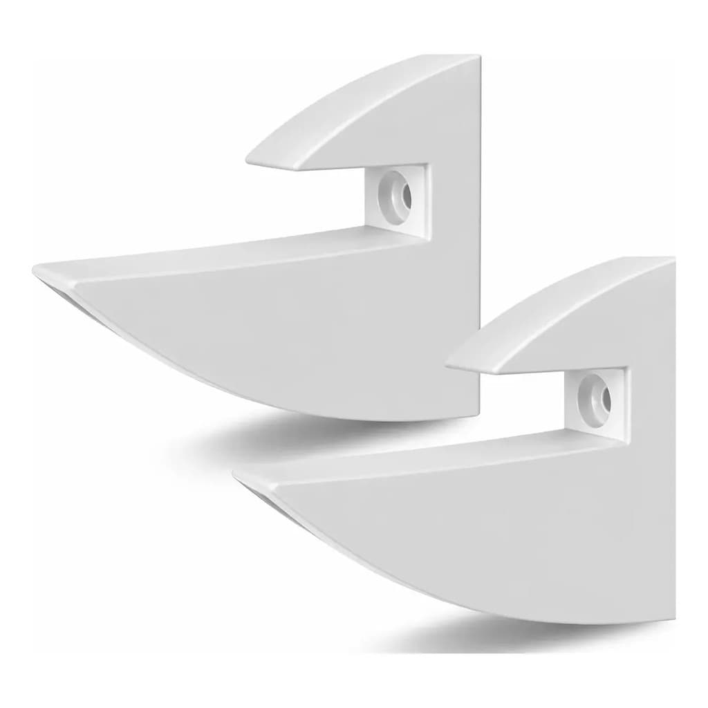Kit 10 Suportes Bico De Tucano Para Prateleira De 15mm Suporte reforçado