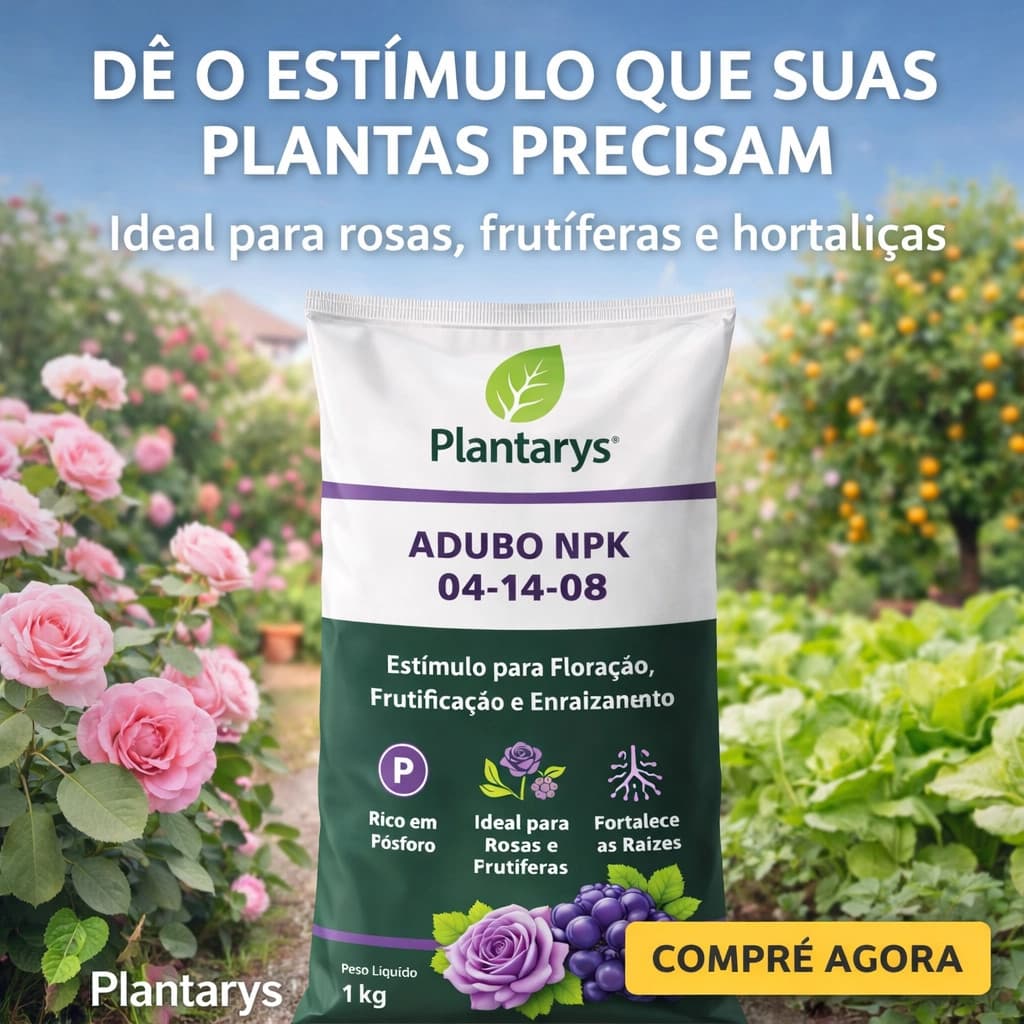 Adubo 04-14-08 Npk - 1kg Fertilizante N Potássio C/ Ureia