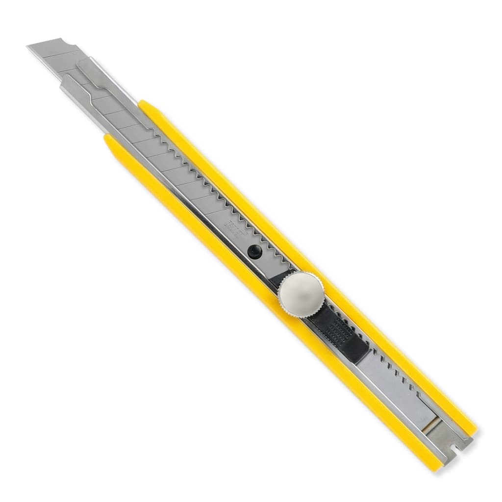 Estilete P-300 Seller Profissional Compacto com Trava Screw-Lock Lâmina 9mm para Precisão  - Unitário