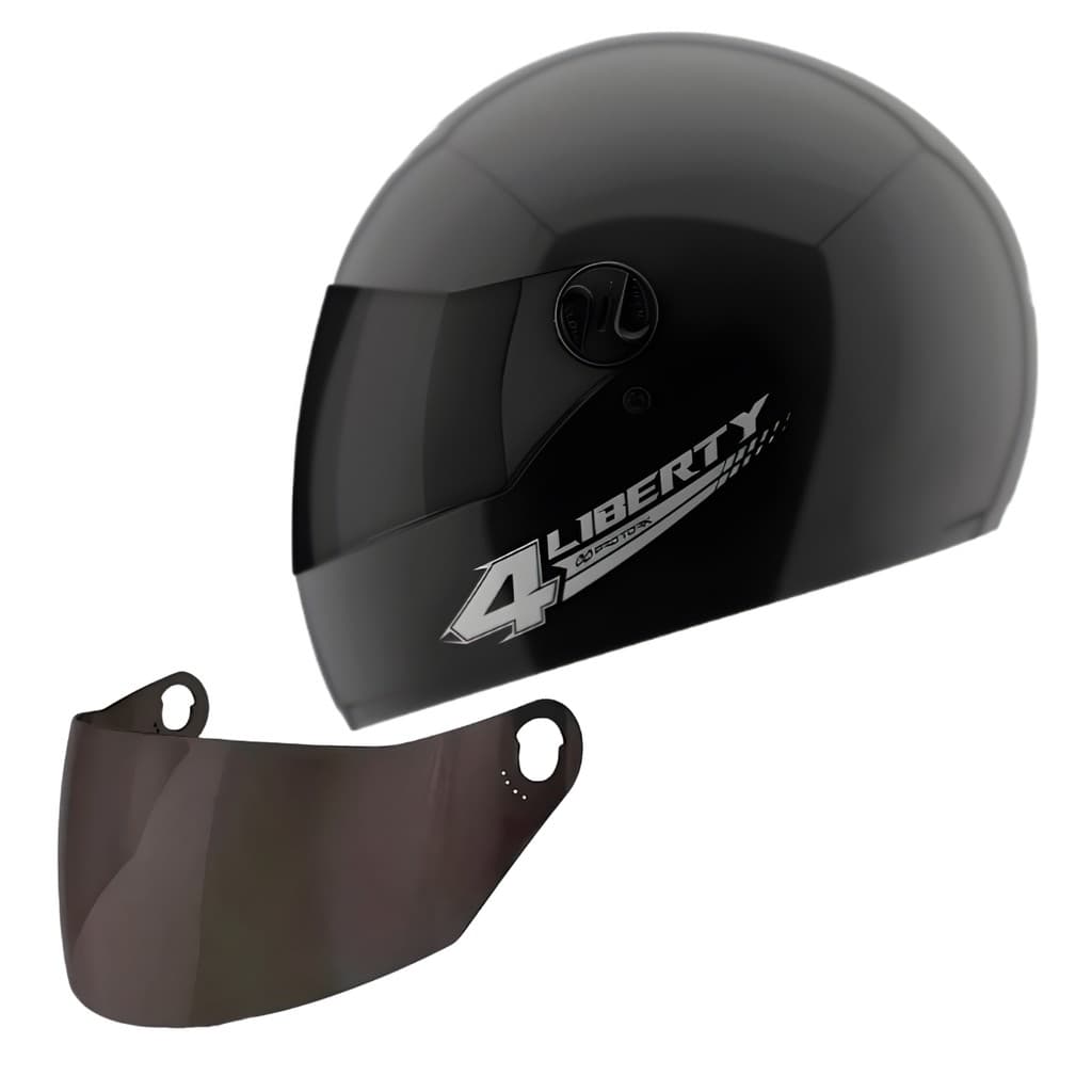 Capacete Moto Fechado Masculino Feminino Pro Tork Liberty Four 4 Com Viseira Fumê