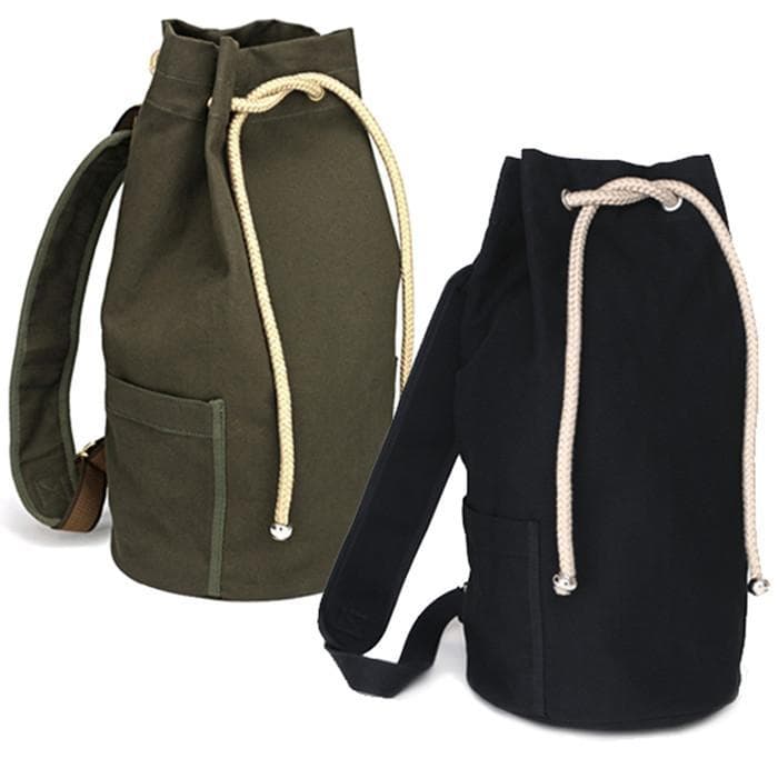 Bolso com cordão cordão na moda saco de lona masculino balde mochila esportes grande capacidade saco de ginásio balde