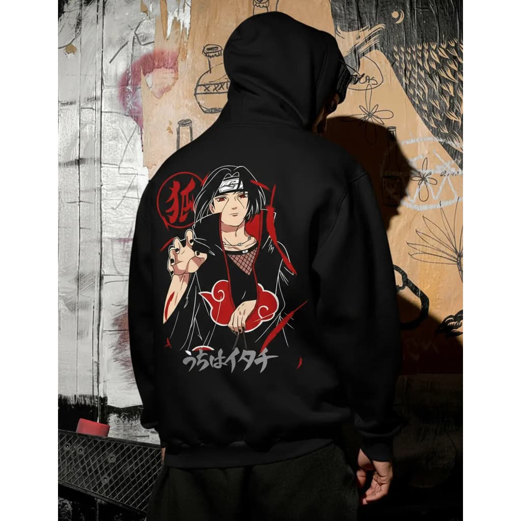 Moletom Narutinho  Itachi Uchiha Unissex Dtf Ref4021