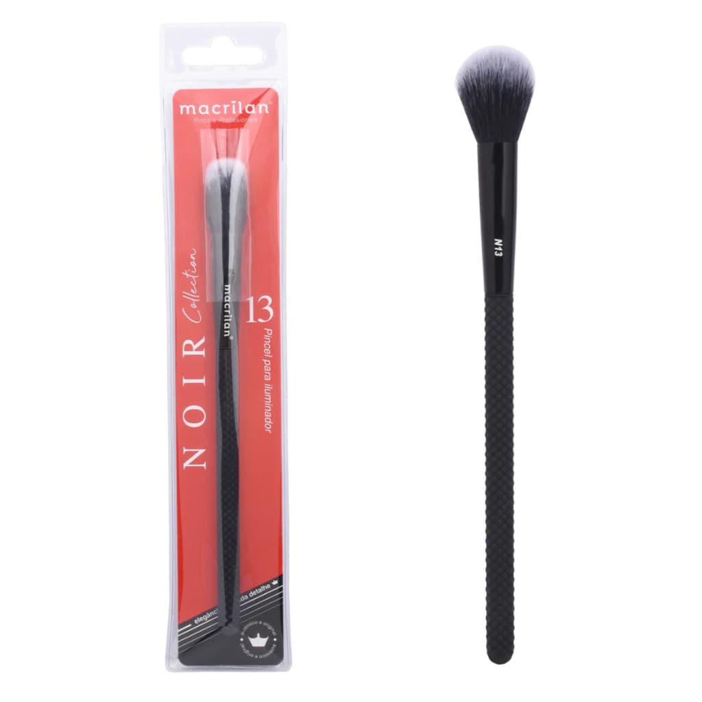Pincel Macrilan N13 Para Iluminador Linha Noir