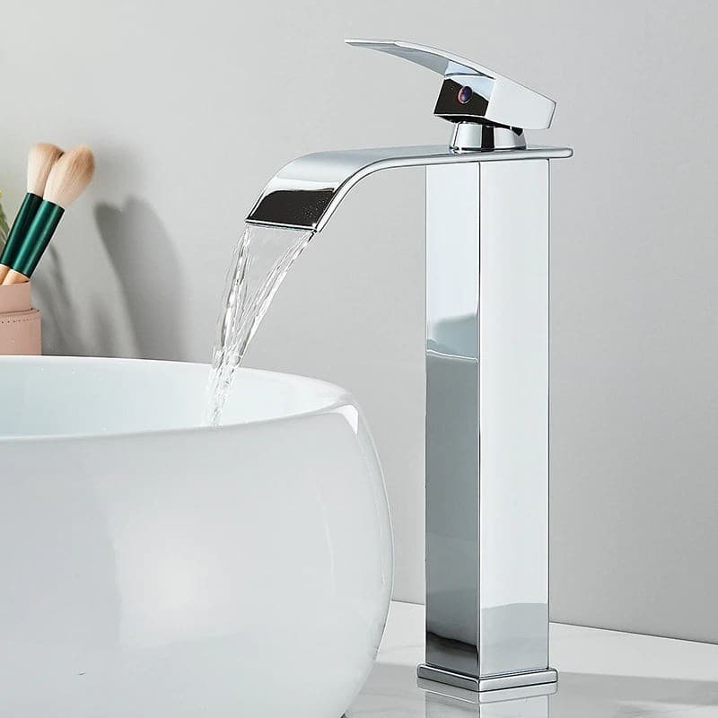 Torneira Monocomando Cascata Banheiro Alta ou Baixa Inox 304 Fácil Instalação