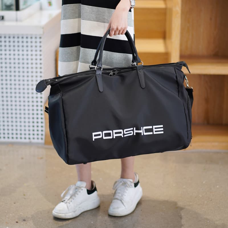 Bolsa de viagem portátil de grande capacidade, curta distância, viagem de negócios, à prova d'água, leve, dobrável, bols