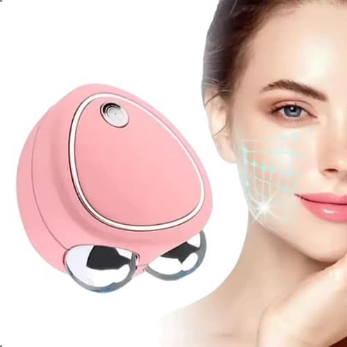 Microcorrente Massageador Levantamento Facial Mini Instrumento Cuidados Pele Rosto Pronta Entrega