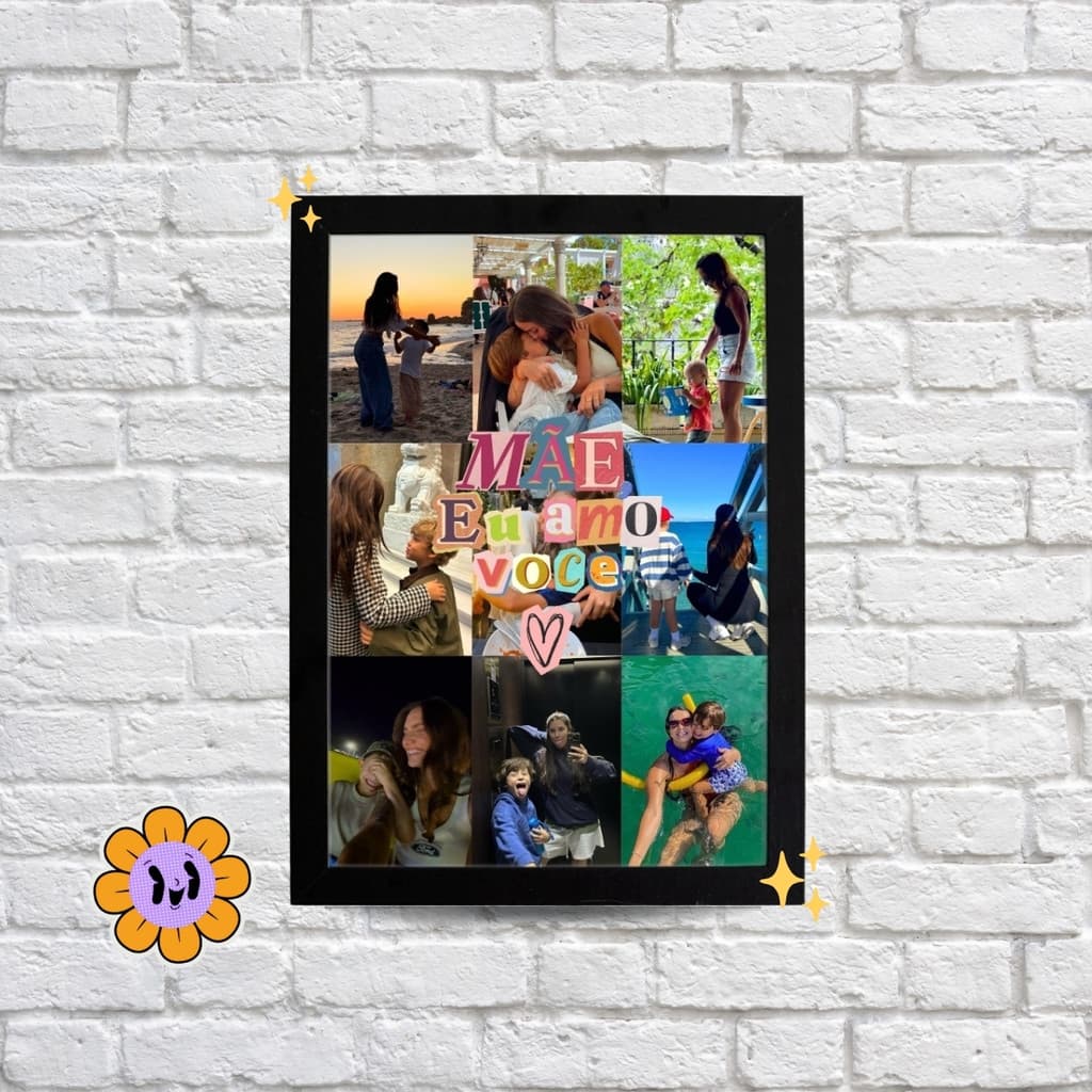 Quadro Dias das Mães Presente Personalizado