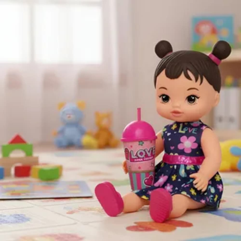 Boneca Suquinho Vinil Macia Atóxica 30cm Brinquedo Infantil Seguro Educação