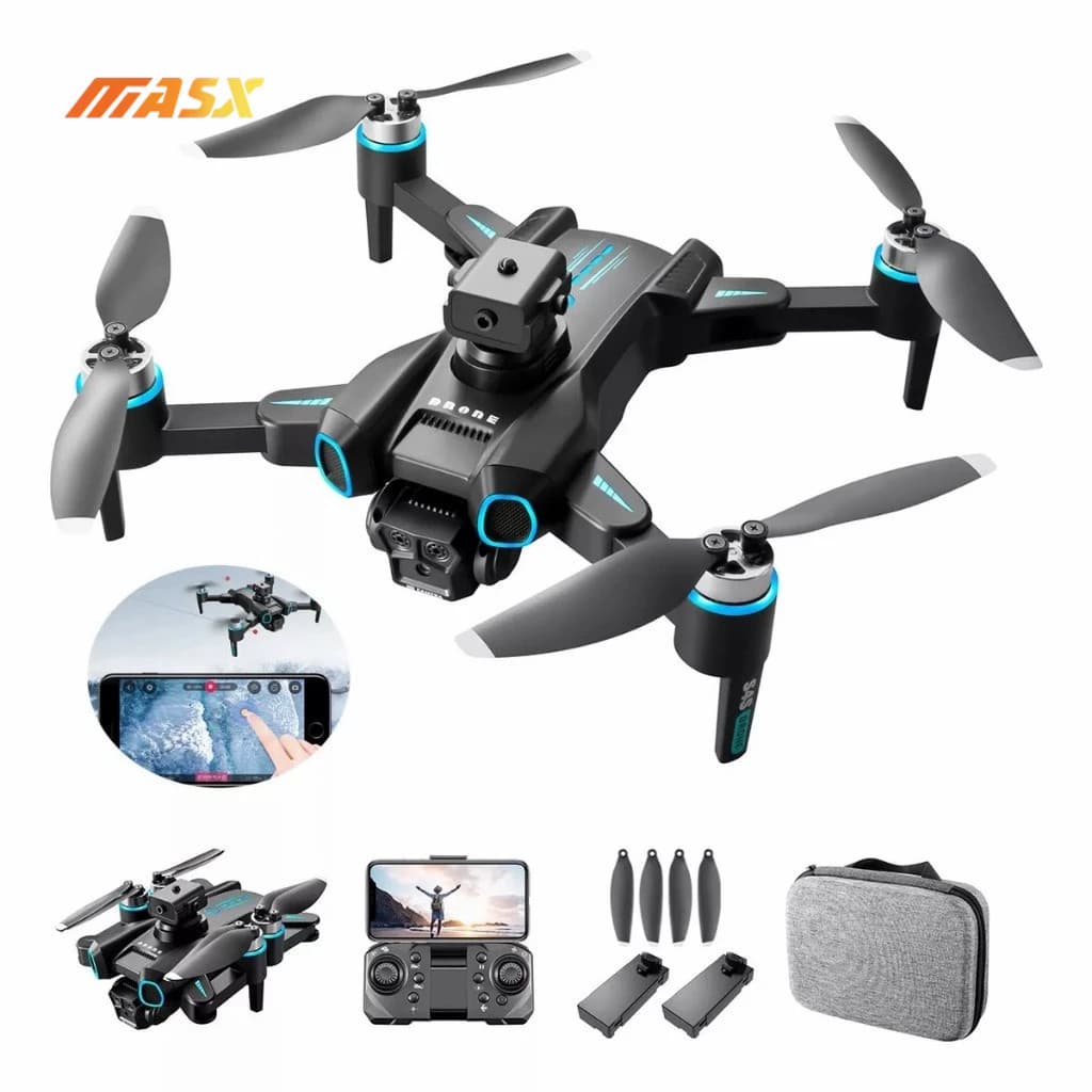 Drone S4s Wifi 4k Câmera 2 Baterias Brushless Profissional Drone