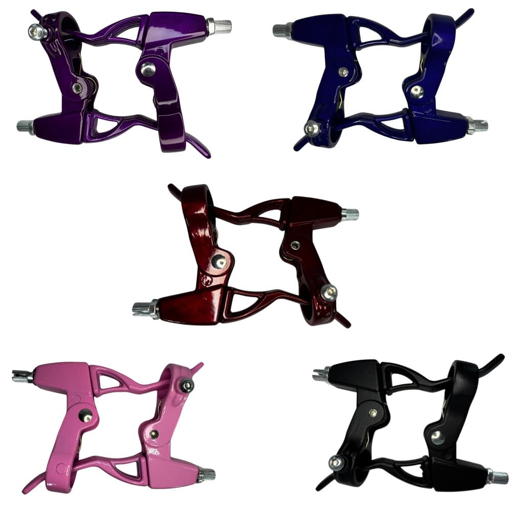 Maçaneta Manete De Freio Bike Alumínio V-brake Disco Gtu Colorido