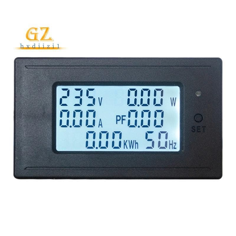 [gzhxdiizi1] 4400W Voltímetro Amperímetro AC 20A Medidor De Eletricidade De Energia HD Display Digital Medidores De Corr