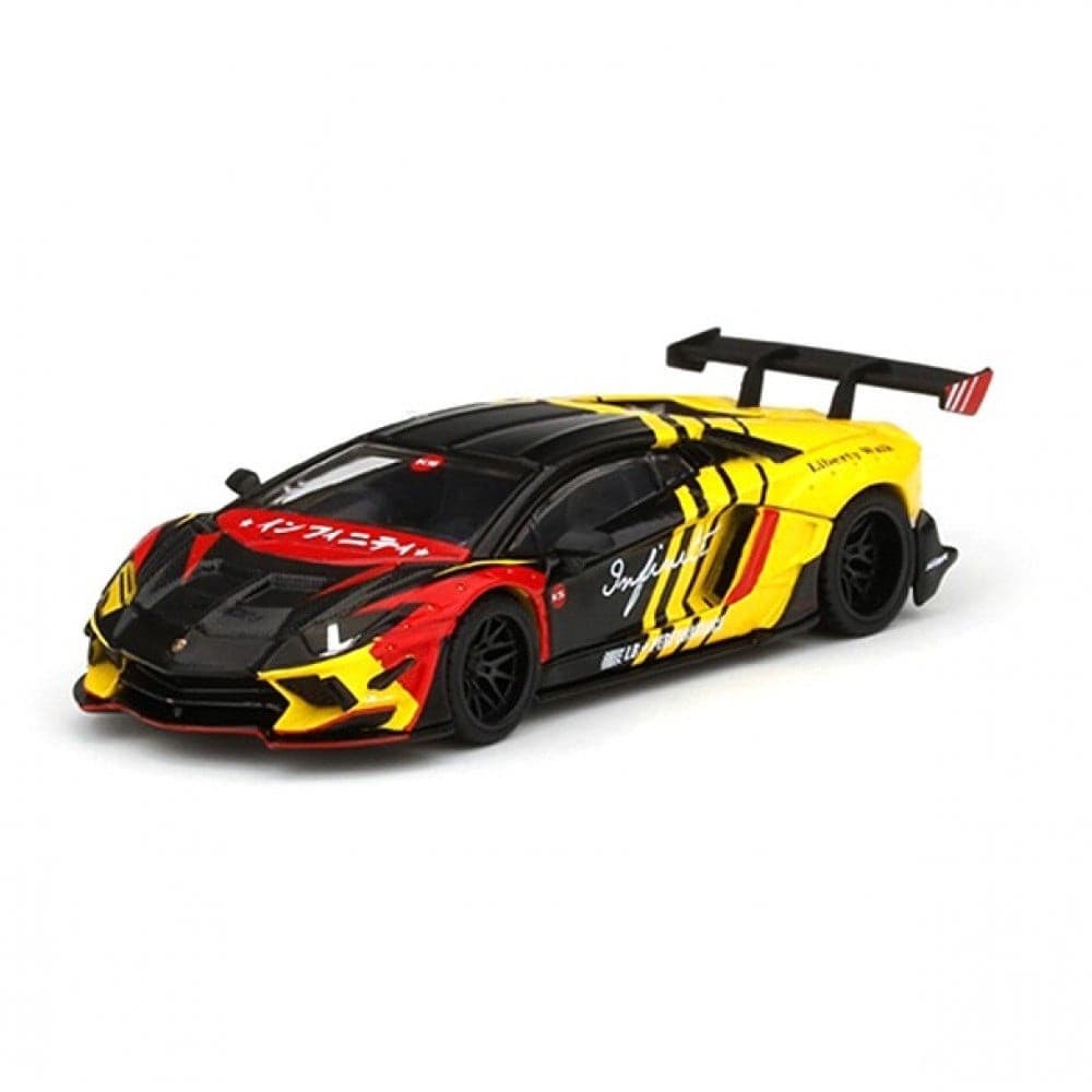 Mini GT MGT00329-R No. 329 1/64 LB WORKS Lamborghini Aventador Edição Limitada Infinito Racing Model