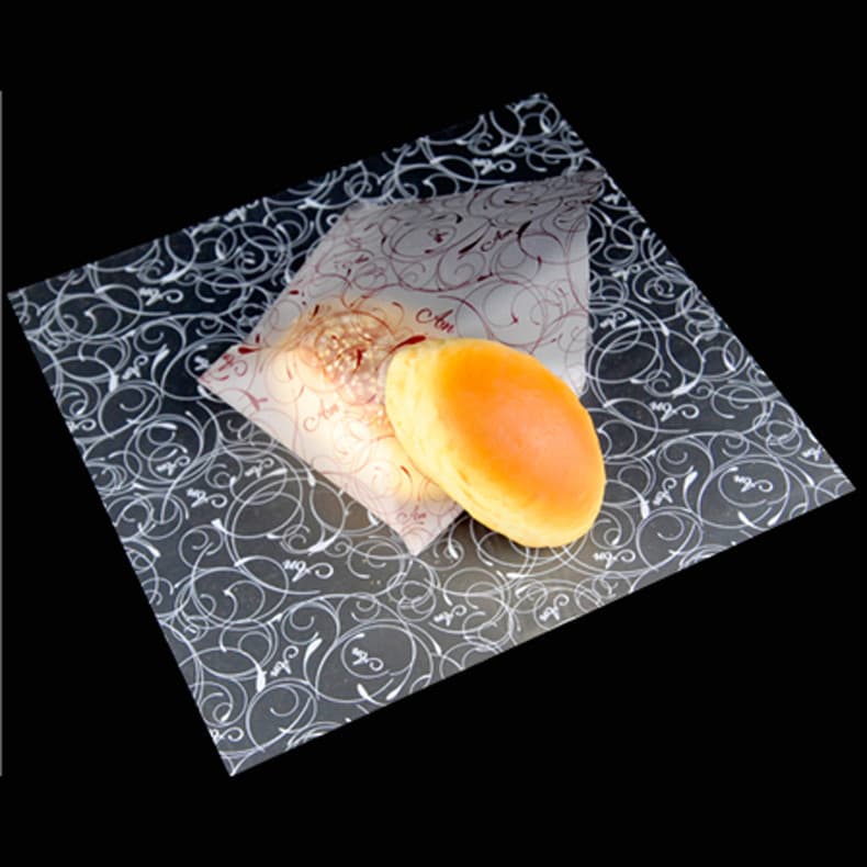 Deli fosco cozimento bolo pastelaria celofane pão papel de embrulho sobremesa 10 folhas