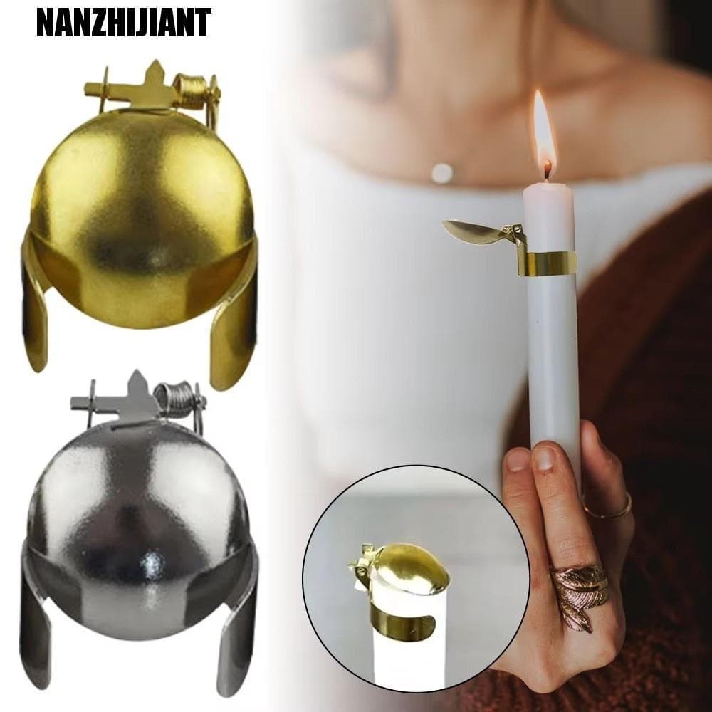 Clipe Extinguidor de Velas NANZHIJIANT, Extinguidor Automático Polido, Metal 281