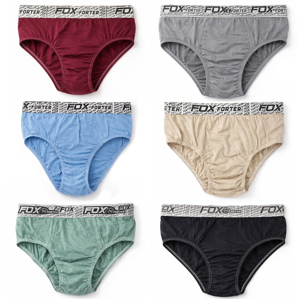 Kit Cuecas Masculina de Algodão Tradiconal Slip Básica Simples 100% Algodão