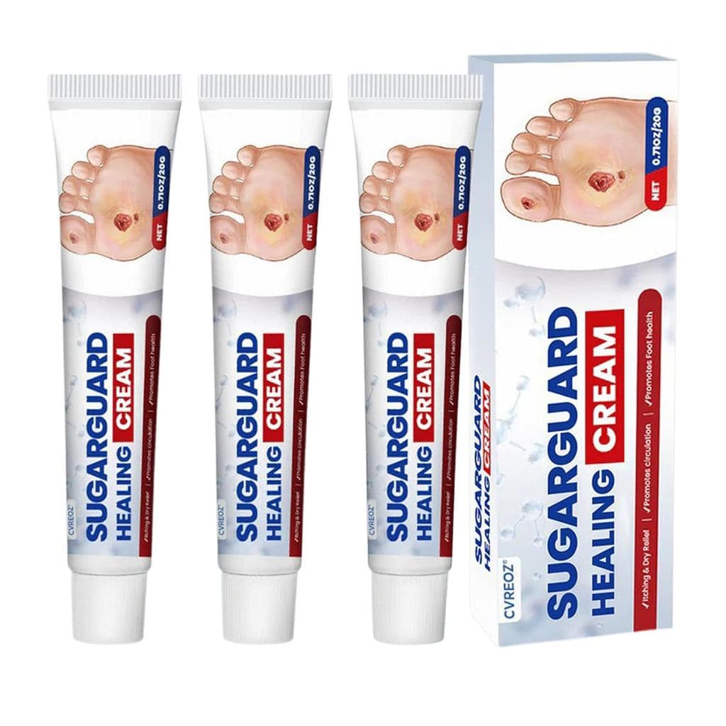 Creme Cicatrizante Sugar Guard, Creme para Pés Saudáveis, Cuidados com os Pés - Mantenha os Pés Saudáveis (3)