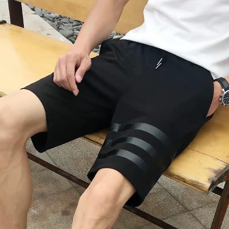Shorts curtos masculinos verão legal cinco pontos Casual na moda exterior usar solto calças grandes praia calças cortada