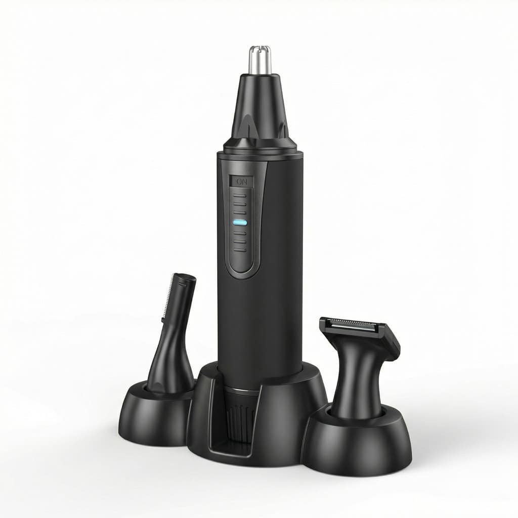 Kit Aparador de Pelos 3 em 1 para Homens - Aparador de Nariz Orelha Sobrancelha e Barba ON-MA017