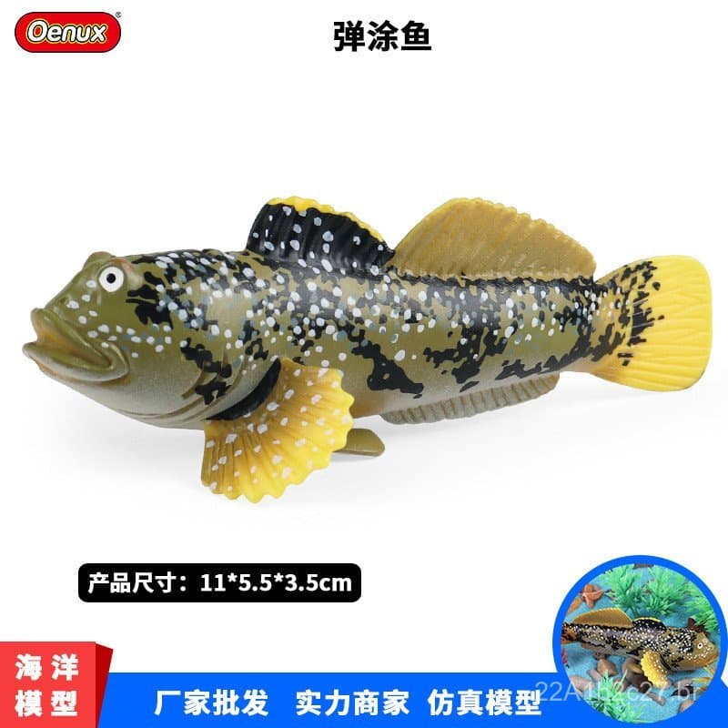 Peixe artificial saltitante para aquário, peixe ornamental tropical, peixe de praia, peixe de água doce, modelo de brinq