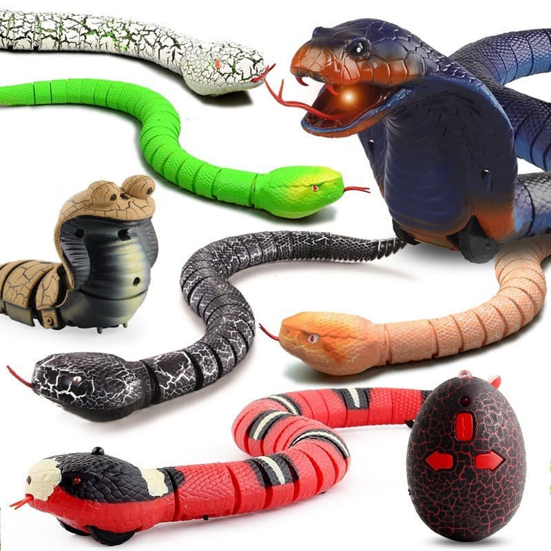 Simulação Carro De Controle Remoto Cobra Dinossauro Réptil Paródia Descompressão Brinquedos Elétricos Para Meninos