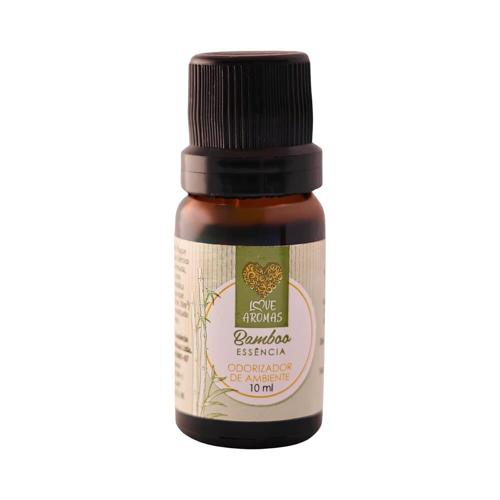 Essência Aromática Bamboo 10ml Love Aromas Difusor Elétrico Lipossolúvel Alta Fixação