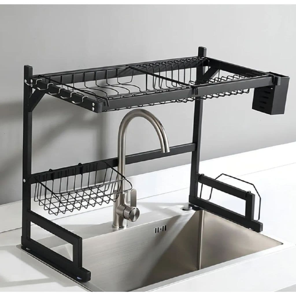 Escorredor Louça Pratos Suspenso Bandeja Parede Grande 65 cm