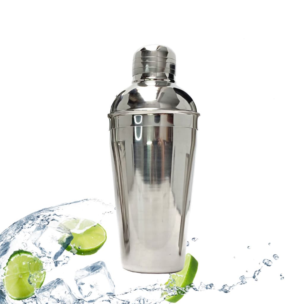 Coqueteleira 350 ml Inox  Modelo Tradicional com Filtro 21cm Qualidade Premium Drink Bar Restaurante Coqueteis
