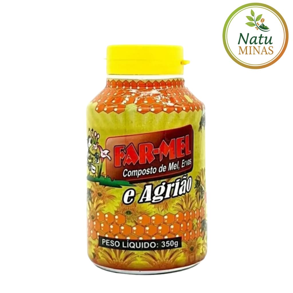 1 Unidade Farmel Mel e Agrião 350g - ORIGINAL