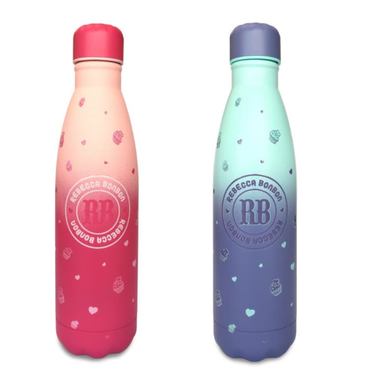 Garrafa Térmica Rebecca Bonbon 500ml Cores Diversas Clio Meninas Juvenil Infantil Original