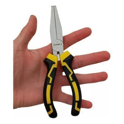 Alicate de Bico Chato Profissional 6” – Preciso, Resistente e Durável para Reparos