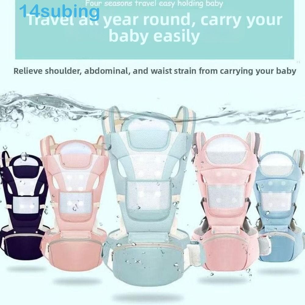 SUBING Banco De Cintura Para Bebê , Mochila Porta-Bebês Estilo Coreano Voltado A Frente , Cinto De Transporte Infantil R