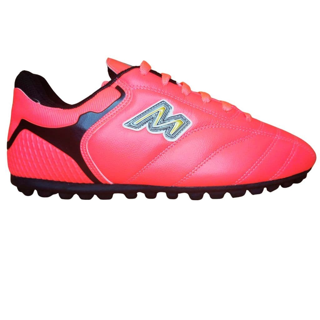 Chuteira Mathaus Firenze em Couro Pink Performance Profissional Society e Campo