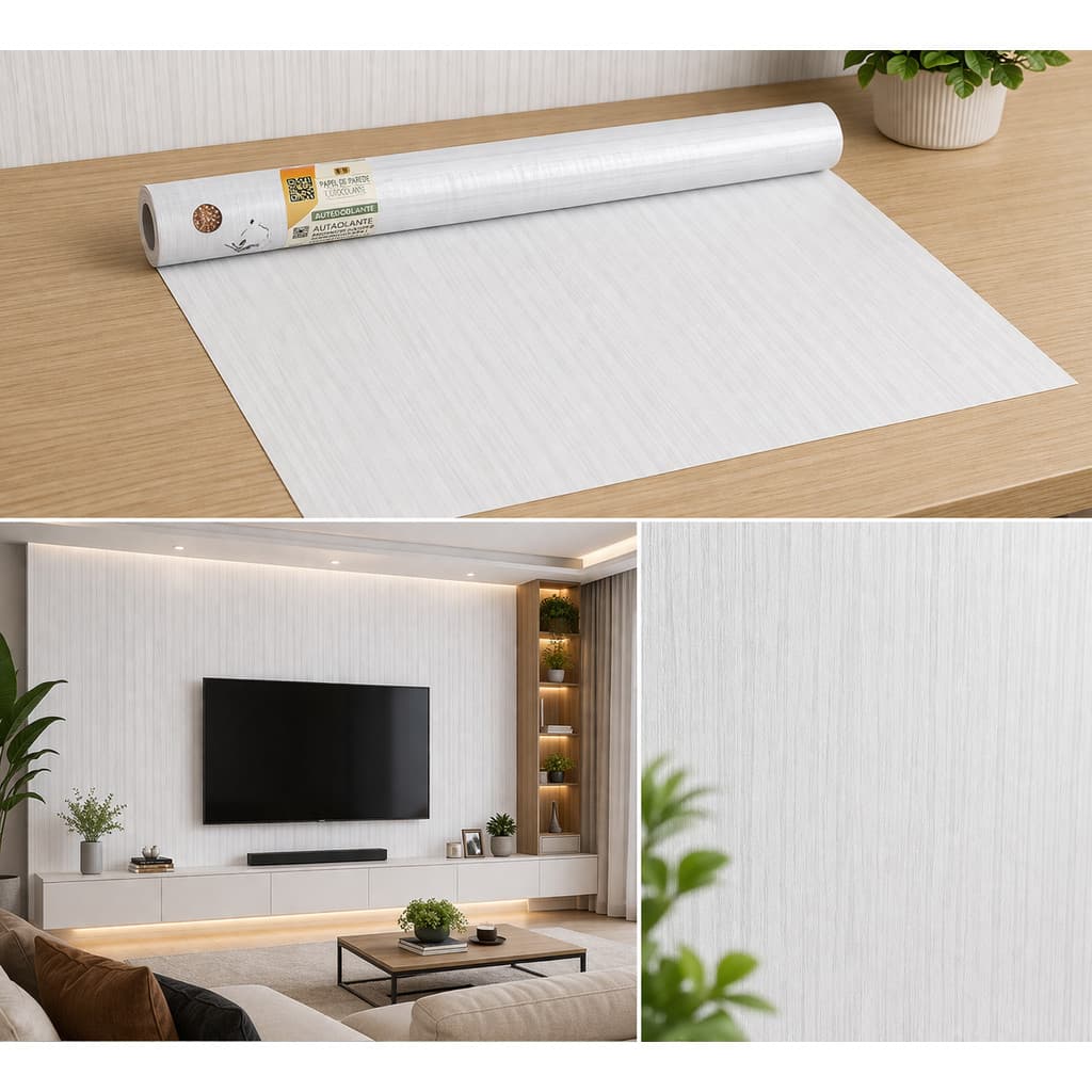 Papel Parede Adesivo Rolo 5 M Envelopamento Moveis Madeira