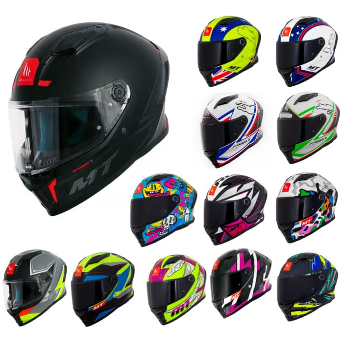 Capacete Moto Masculino Feminino Esportivo Mt Stinger 2 Diversos Gráficos