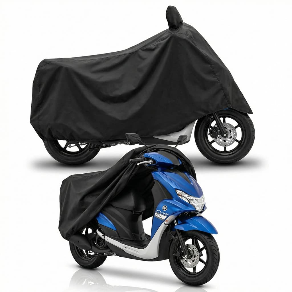 Capa Cobrir Moto Anti Risco Impermeável Yamaha Fluo 125