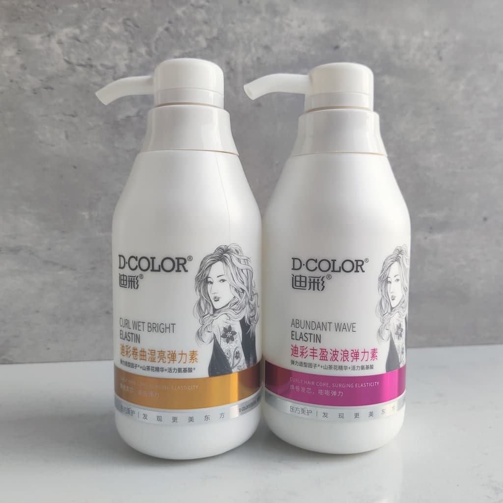Dicai volumizador onda elastina 300g grande cabelo encaracolado dedicado hidratante estilo reparação Perm tingimento sec