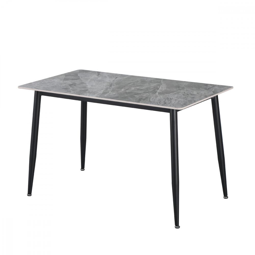 Mesa De Jantar Tampo De Granito Para Cozinha Italy Cinza 120cm