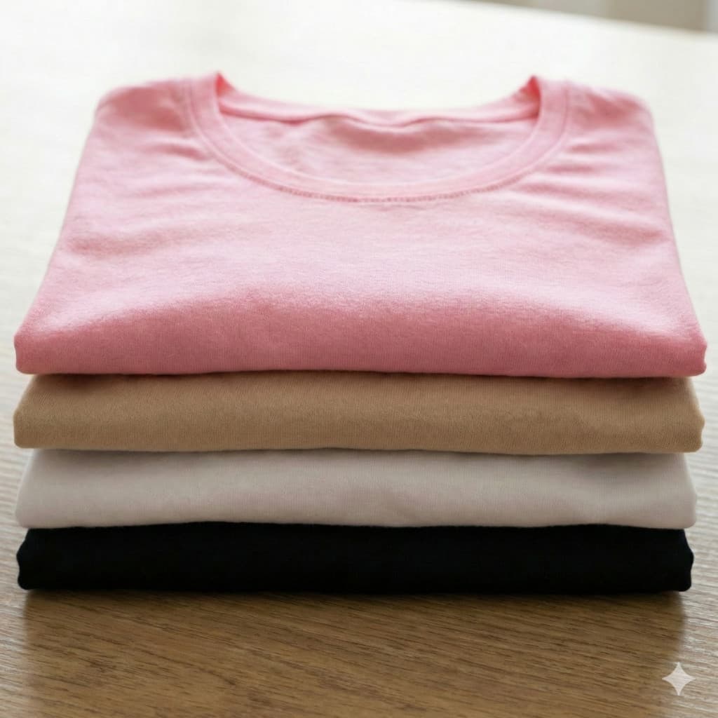 Kit 4 Baby Look Feminina Linha Bela Essência – Conforto que Realça