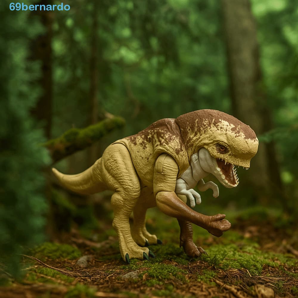 BERNARDO Simulação Figuras De Ação De Dinossauro , Estátua Artesanal , Brinquedo Modelo Realista , Ornamento De Artesana