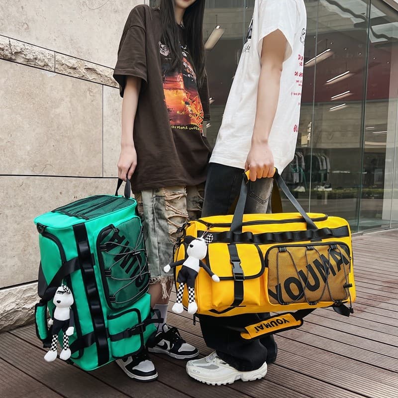 Mochila multifuncional masculina, bolsa de viagem de curta distância, grande capacidade, esportes ao ar livre, academia,
