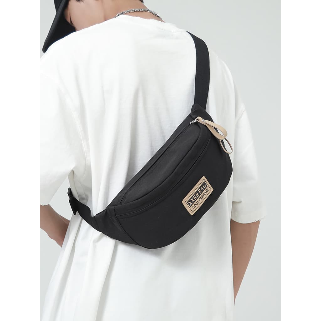 Bolsa mensageiro masculina bolsa de peito Casual pequena bolsa de ombro bolsa de cintura para celular feminina 2026 novo